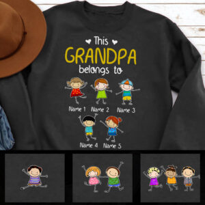 Vacation Vibe Sweatshirt Personalized Grandpa Sweatshirt MY111 81O34 Set of 3