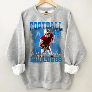 Vacation Vibe Sweatshirt Customised Football Theme Clothes - Personalised Photo Sweatshirt - Gifts for Football Fans,Players Set of 10