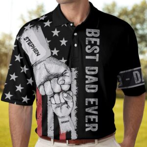 Today’s Treasure Polo Shirt Best Dad Ever - Personalized Polo Shirt Set of 10