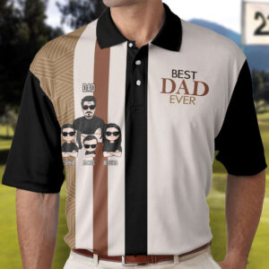 Today’s Treasure Polo Shirt Best Dad Ever - Personalized Polo Shirt Set of 10
