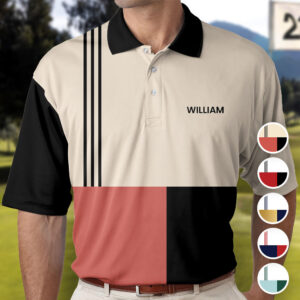 Today’s Treasure Polo Shirt Custom Name Dad Line Vintage Color Gift For Men Father's Day - Custom Polo Shirt Set of 2