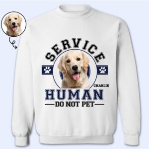 Vacation Vibe Sweatshirt Custom Photo Service Human - Gift For Dog Lovers, Cat Lovers - Personalized Sweatshirt Set of 4